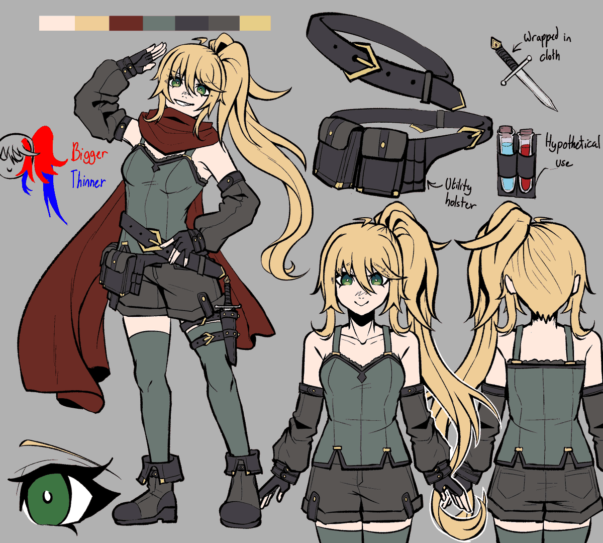 Personnal__'s tweet photo. I made a ref sheet for my oc just so I can get attacks for them on artfight :P 
328 days to go https://t.co/WZ2c9jzzDu