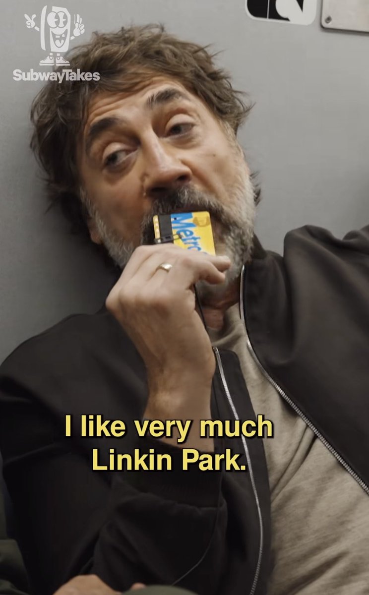 ohmgeist's tweet photo. Javier Bardem knows what’s good https://t.co/bCXCzXThQa