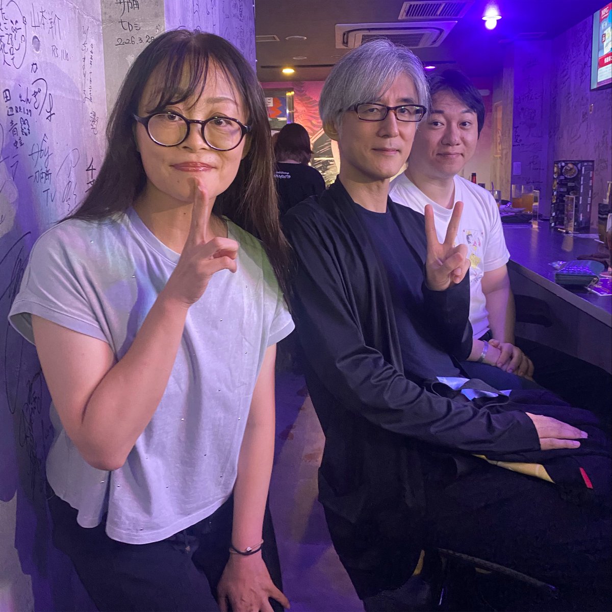 megri91's tweet photo. 朝から病院で疲れたけど全部吹っ飛んだ‼️
gmkに激ヤバゲスト。
この方を推して怪談イベント行くようになったきっかけの早瀬さんに会えた。
神様過ぎて話しかけられなかった😭
楽しい時間をありがとうございました😭
帰りに夏目監督にも会えた🙌 https://t.co/80Q1ShEGiX