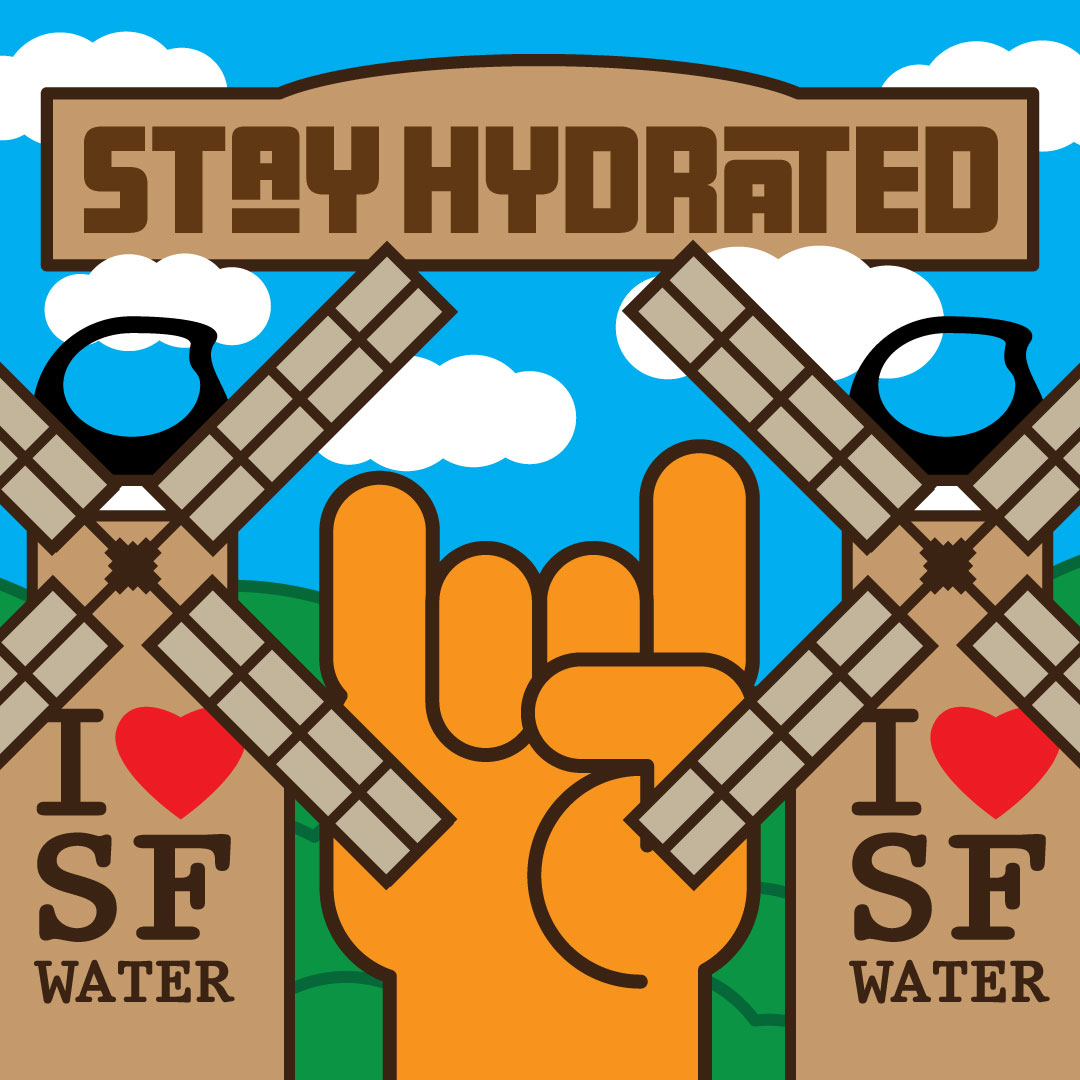 MySFPUC's tweet photo. 🎶 Outside Lands is here! Between sets, don't forget to hydrate. 💧

Bring your reusable water bottle and refill with SF tap water while you're vibin' to the music! 🎸 https://t.co/VVOczdvL04