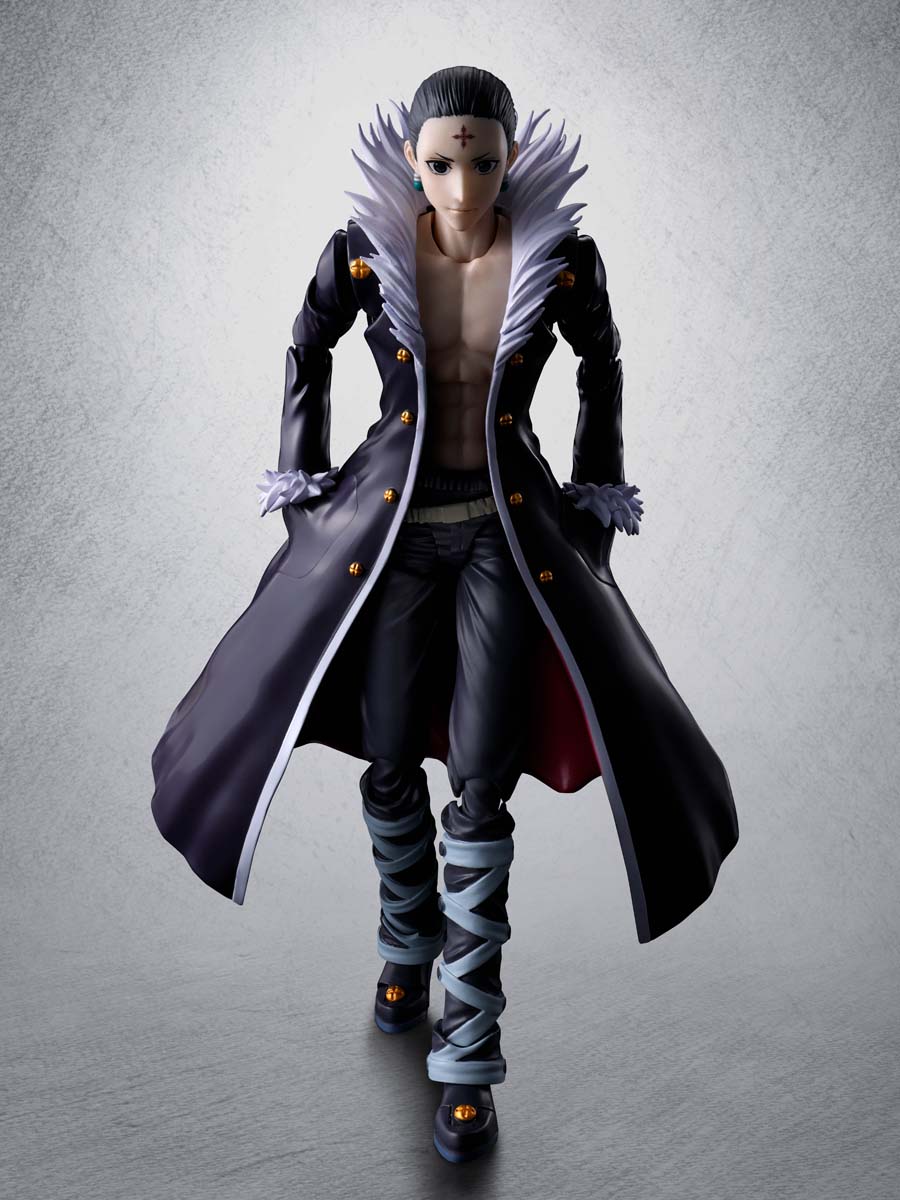 TamashiiNations's tweet photo. S.H.Figuarts Chrollo
Estimated Release: March 2027

The leader of the Phantom Troupe, notorious across the world, is recreated with a variety of facial expression parts, the conjured book, and interchangeable hand parts.

Pre-orders are now available
https://t.co/rsc3XZisMS

#hxh https://t.co/goCLsY80iA