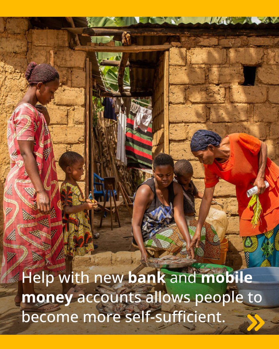ShareTheMealorg's tweet photo. #BeyondTheMeals 🐟 In #Burundi @WFP works with the government and partners to strengthen social protection systems.😊

Helping #women open bank and mobile money accounts boosts access to #financialservices and creates opportunities to grow businesses and buy #food.💛

#ZeroHunger https://t.co/e1if3Vp784
