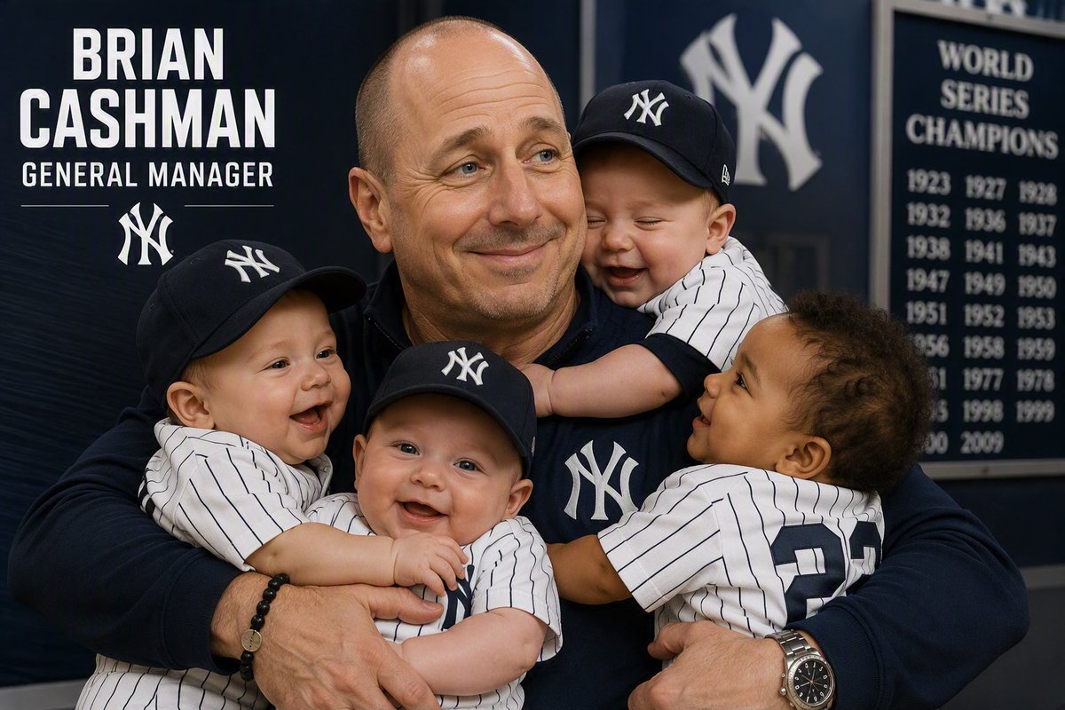 Shawn_Moran's tweet photo. Getting tired of the prospect hugging by Cashman. Yankees needed to go all in. #yankees @DHRonESPN https://t.co/kfPOvK8S1V