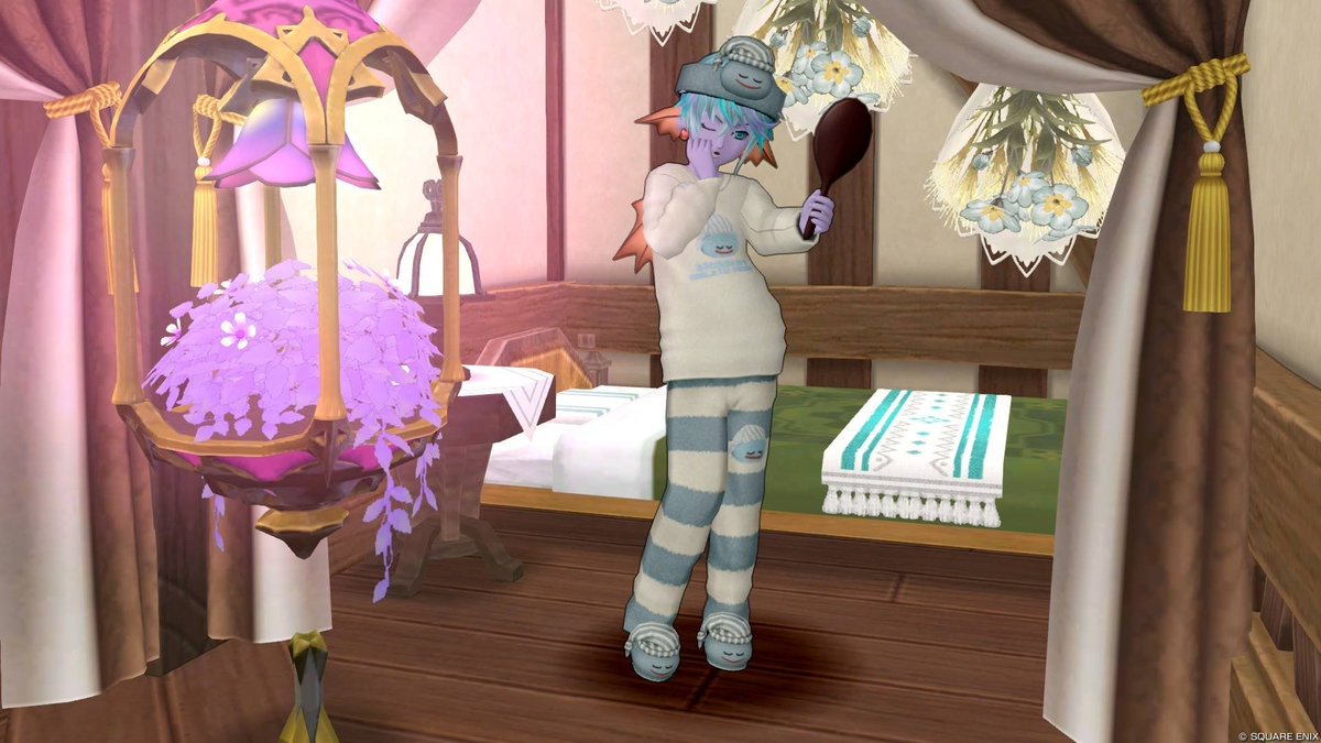 puru2's tweet photo. ジェラピケ！
カワイイ😃

#DQX https://t.co/i2ZQkZKIZb