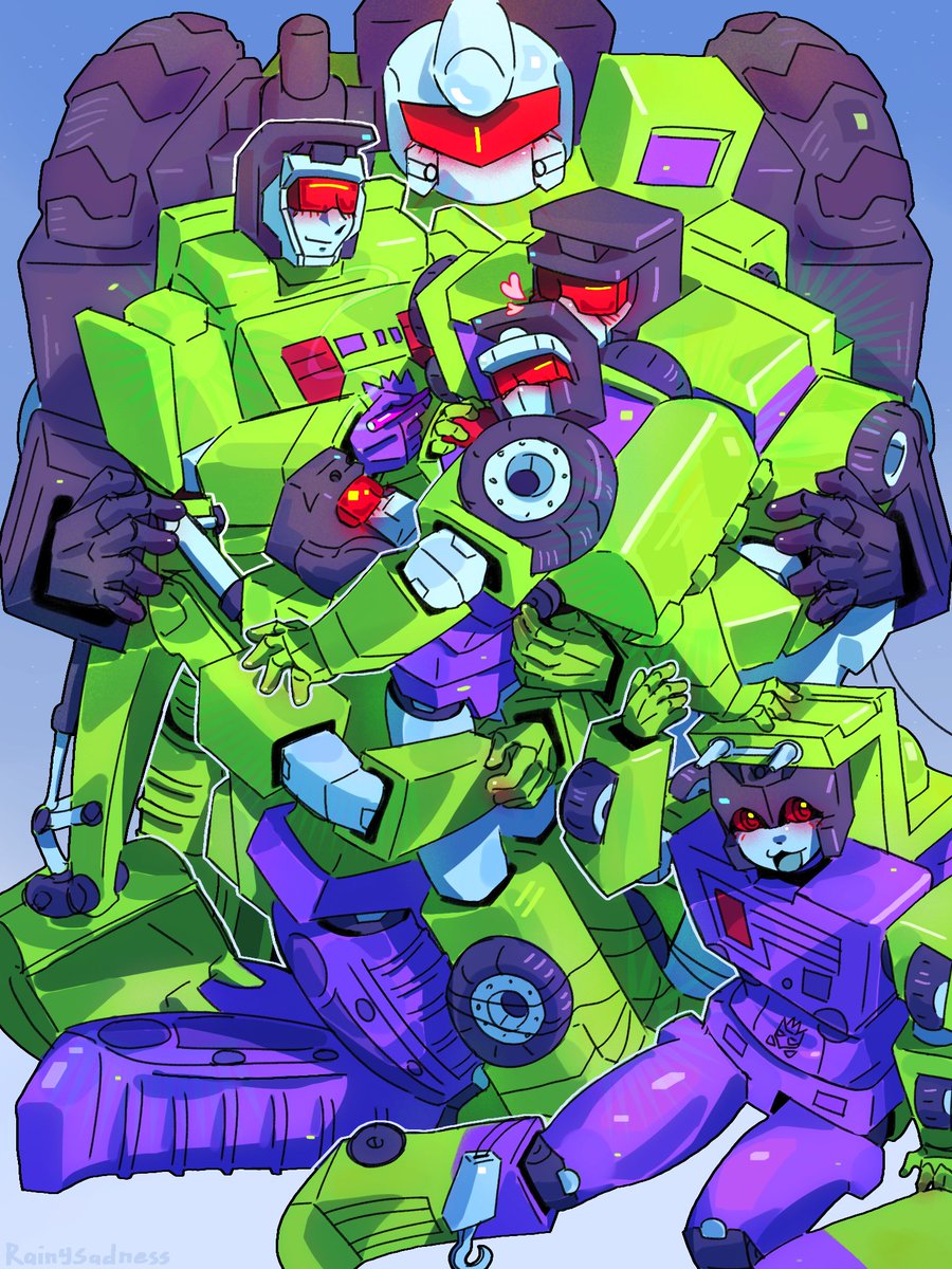 Ra1nySadness's tweet photo. Summer Love 🩵
#constructicons https://t.co/emOUoQj4JX