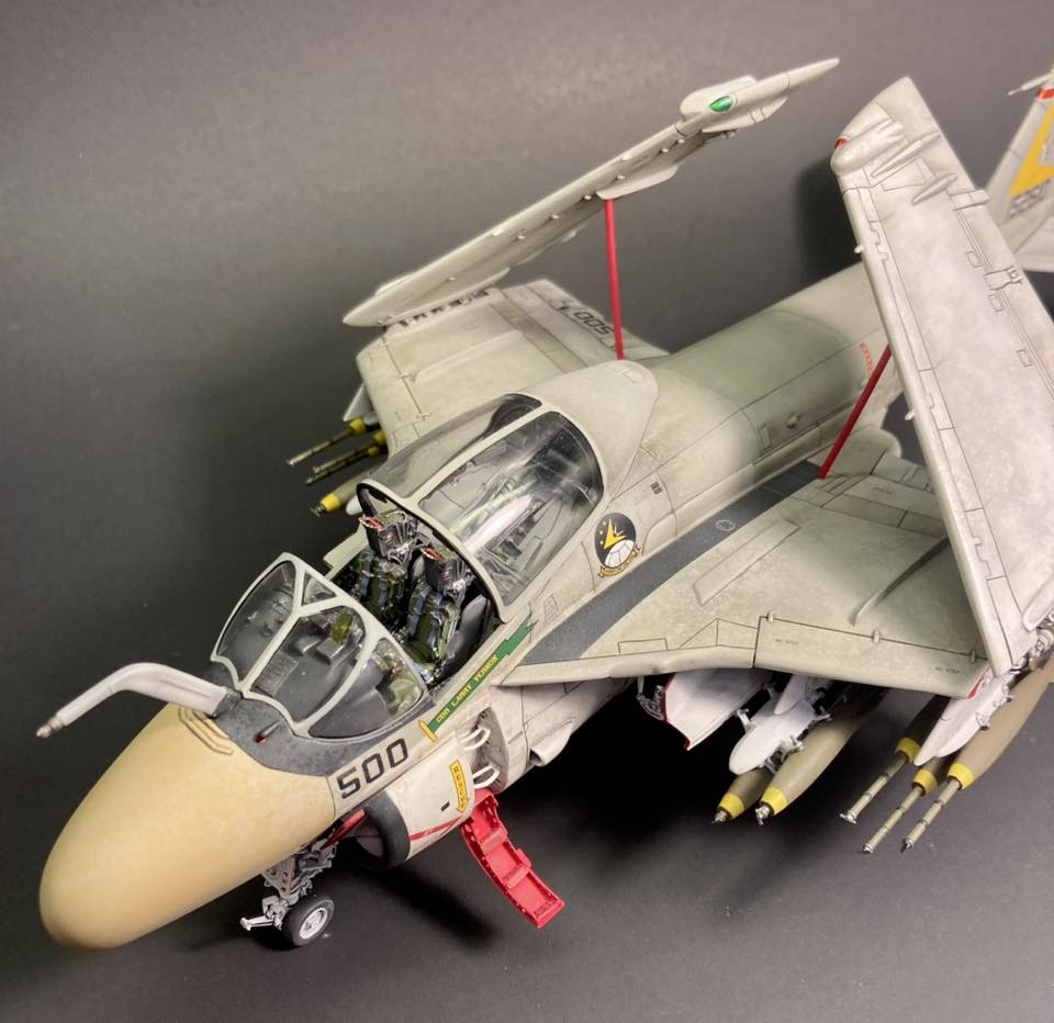 RevellUSA's tweet photo. ✈️🔥A big shoutout to @MikeMeredith for sharing his stunning build of the Revell A-6E Intruder! With its unmistakable shape, detailed finish, and iconic naval aviation design, this build perfectly captures what makes this aircraft a legend
https://t.co/NIMrn8QDBM
#RevellModels https://t.co/5gwGBKClpD
