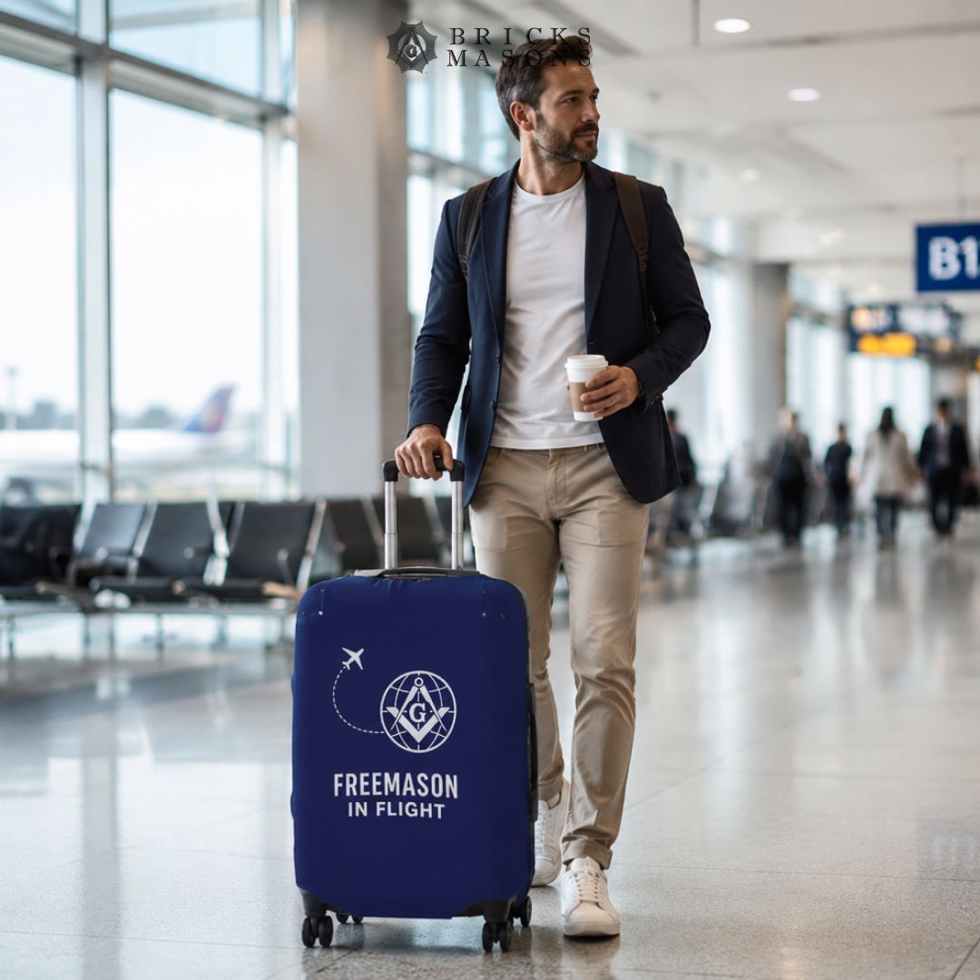 BricksMasons's tweet photo. Travel with more than luggage. ✈️
Masonic luggage covers bring protection, recognition, and identity to every journey — made for Brothers who carry the Craft with them wherever the road leads. https://t.co/6EAvamH46u
#BricksMasons #Freemasonry #Masonic #Freemason https://t.co/GPoFulqlbt