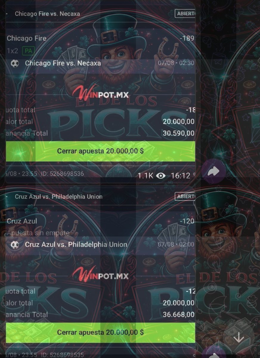 El_de_los_picks's tweet photo. 💣 LA RACHA SIGUE
💸 EL MES SIGUE SUMANDO

🟢#ABUELO
🟢#ROJOPICKS 
🟢#RUYCEPEDA 
🟢#MARCOREY
🟢#ALFREDOVALENZUELA 
🟢#SEÑORAPUESTAS 
🟢#CAMELLOPICKS 
🟢#IANSTAR 
🟢#DOCTORAPUESTA
🟢#GALLITOPREMIUM 
🟢#HUGOOWX 
🟢#MATIASBETS 
🟢#ZEUZPICKS 

➡️ HOY VAMOS POR OTRO DÍA GRANDE. https://t.co/QWMrMi5bi8
