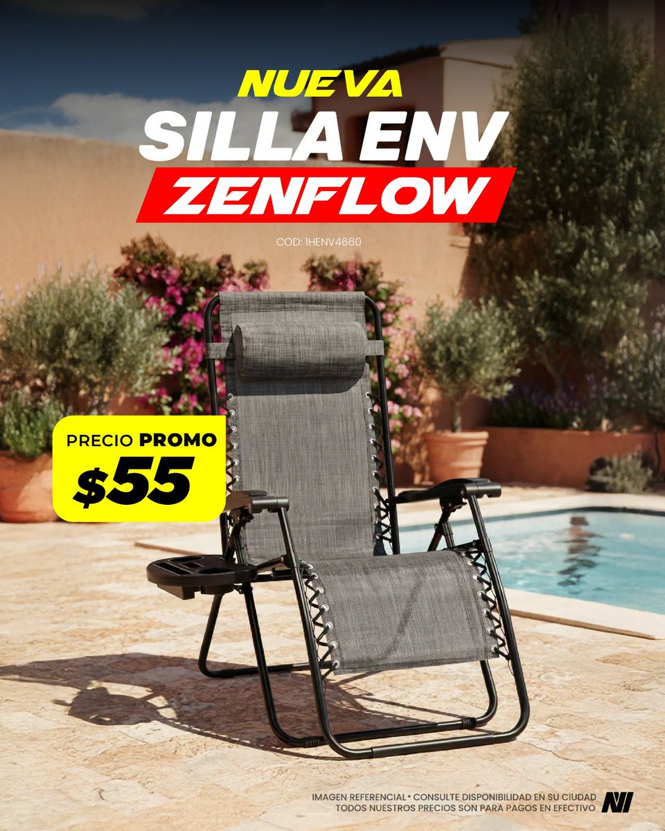 novicompu's tweet photo. ✨ ¡Relájate como te lo mereces!
Disfruta de la Silla ENV ZenFlow Recline, ideal para descansar, leer o ver tus series favoritas con el máximo confort. 💙🛋️
#sillas #confort #regalo #ofertas #parati https://t.co/5ZweBNaatx