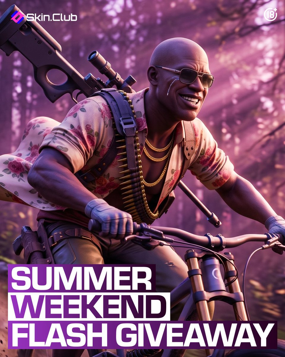 skinclubmedia's tweet photo. ⚡️ Weekend Flash Giveaway

The weekend just got better! We're giving away awesome skins!

Join on any of our social media platforms.

How to enter:
• Leave your Skin.Сlub ID in the comments.

Winners will be chosen at random and announced on August 10. Good luck! https://t.co/XwIV5okdZt