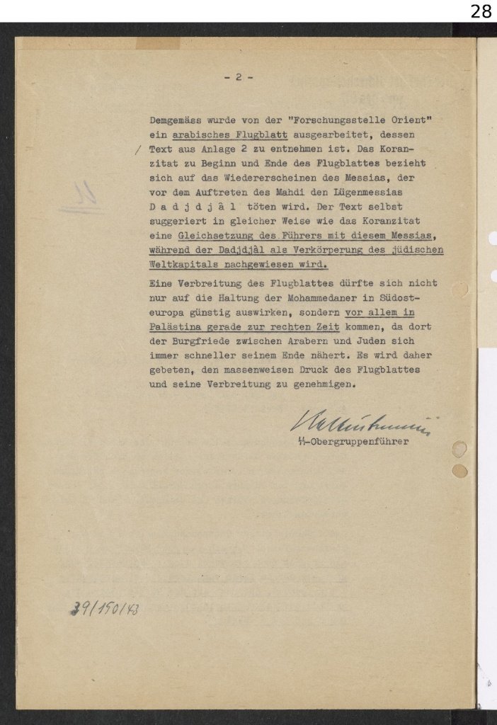 freeshephardHL1's tweet photo. @OxEiger @Lwghammer_128 Ademais, em documentos da SS eles já discutiam em como utilizar o Islã como massa de manobra, justamente pela sua grande veneração à um líder. Prova disto, também, é quando alguns oficiais da SS ficaram preocupados com a comparação do Islamismo com o Bolchevismo. https://t.co/ei0t47uBOo