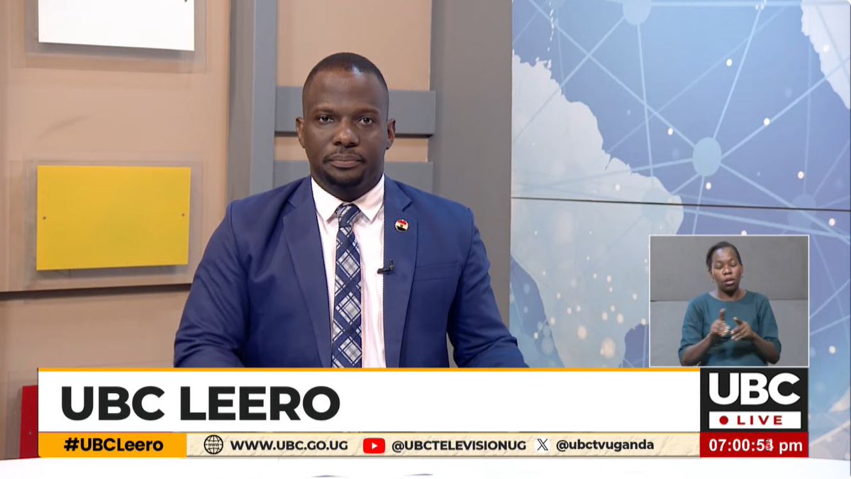 ubctvuganda's tweet photo. Ekiriko: UBC Leero Ne @JethroZepha  

Labira wano ~ https://t.co/dhbqOGnpYX

#UBCLeero https://t.co/doHIfLcWNj