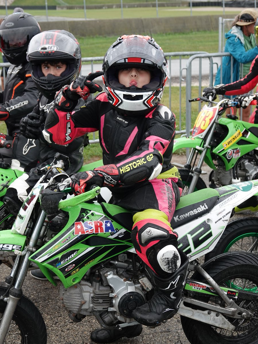 MotoAmerica's tweet photo. Race weekend is HERE! 🤪🏁
The helmets are on, the silly faces are out, and we’re ready for a weekend full of racing and fun at the Mission Mini Cup National Final!
Let’s go racing! 🏍️💨
#motorcycle #minicup #minimoto #motorsports #racing https://t.co/iVUa1yCf4S