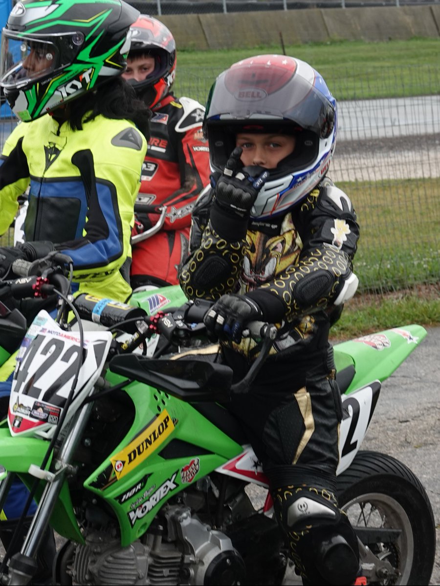 MotoAmerica's tweet photo. Race weekend is HERE! 🤪🏁
The helmets are on, the silly faces are out, and we’re ready for a weekend full of racing and fun at the Mission Mini Cup National Final!
Let’s go racing! 🏍️💨
#motorcycle #minicup #minimoto #motorsports #racing https://t.co/iVUa1yCf4S