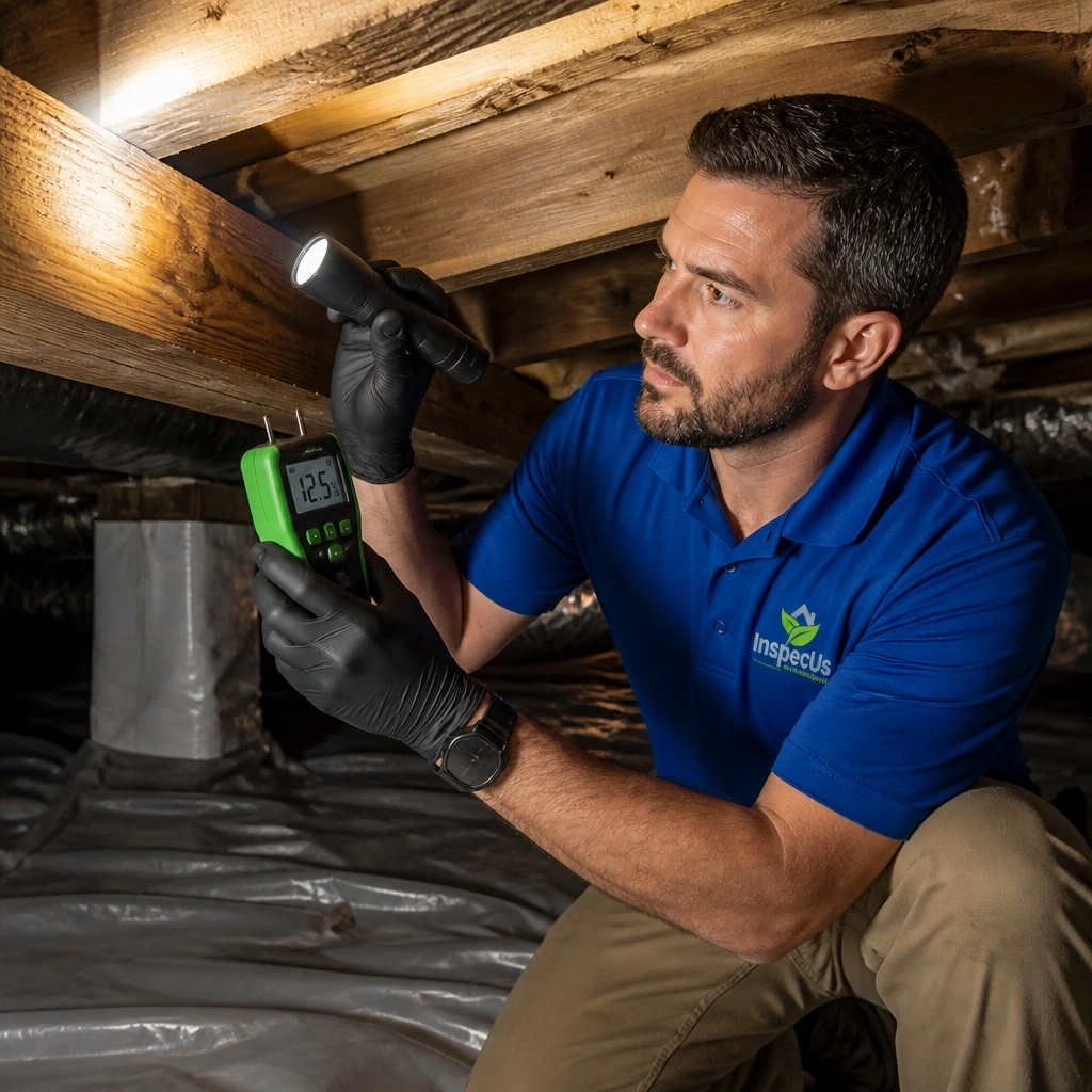 InspecUs's tweet photo. Out of sight, out of mind : right? Not when it comes to your crawlspace. Protect your home's foundation today! https://t.co/IY3g73Yrrg #InspecUs https://t.co/exeyyeIV2D