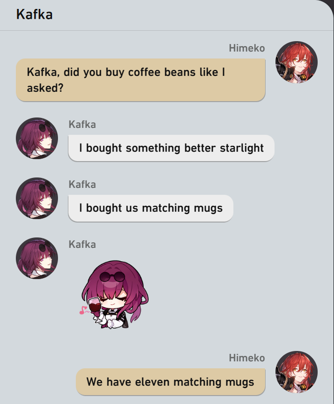 himekoluv's tweet photo. their little married life #kafhime 

1/2 https://t.co/TUzK2gL0ct