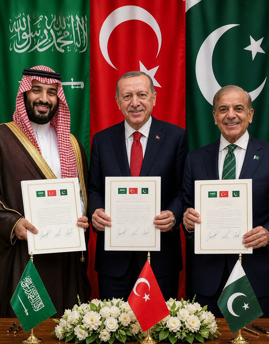 AalySheik's tweet photo. Mecca 200 years defence deal. 
Sealed. 
Saudi🇸🇦 Pakistan 🇵🇰 Turkey 🇹🇷 https://t.co/2q1oZIBjX8