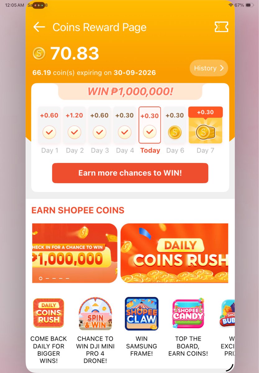 Xinel127's tweet photo. @ShopeePH #ShopeeMegaCashPanalo https://t.co/6KcqbBiOY0