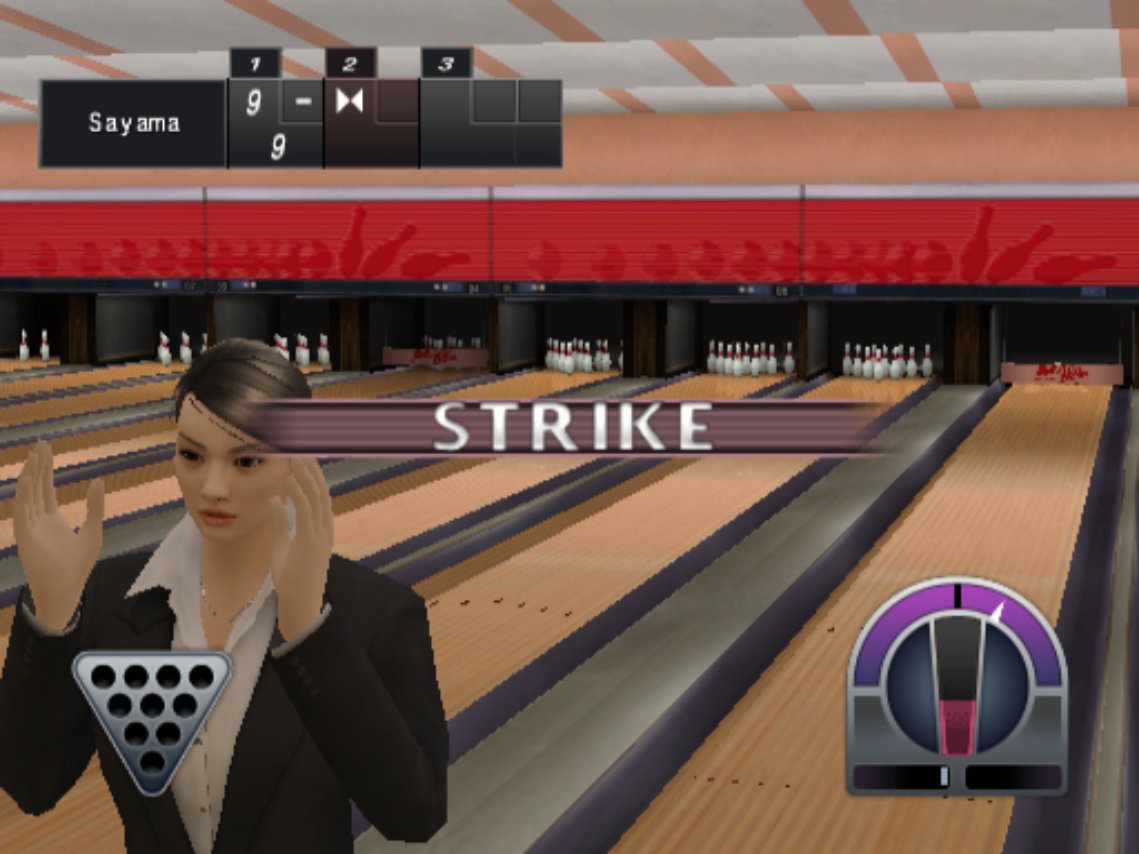 dailysayama's tweet photo. in yakuza 2 you can challenge kaoru to a bowling match https://t.co/oplvxNGV3L