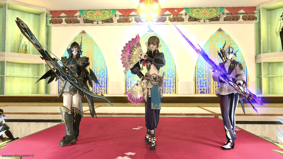 HanadaTZ's tweet photo. 2026.0807 FRA
この時選ばれた方がイケおじです。
 #フェアリールームA  #FF14 https://t.co/dYlzlaCvfS