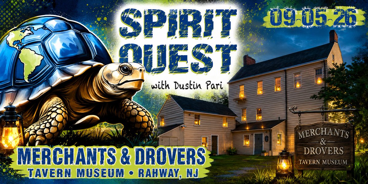 dustinpari's tweet photo. NEW JERSEY!!!
The clock is ticking. Only 4 or 5 tickets left for my very special Spirit Quest event in the Garden State! 
https://t.co/1erya1xMgC https://t.co/EAvxC5luiv