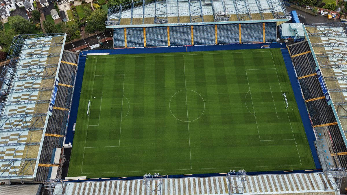 jeffholmes24's tweet photo. Kilmarnock’s pitch ready for first game on it #kilmarnockfc https://t.co/BcWhZvo4Ho