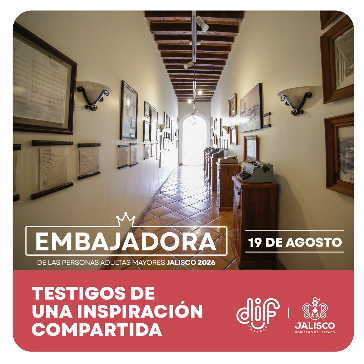 DIFJalisco's tweet photo. ✨ Cada historia, experiencia y aprendizaje de nuestras personas adultas mayores es parte de la riqueza que nos inspira a seguir construyendo un Jalisco con bienestar y reconocimiento para todas las edades.
👑 #Embajadora2026
📅 19 de agosto
#PersonasAdultasMayores #Sayula https://t.co/QuImGJc1SN