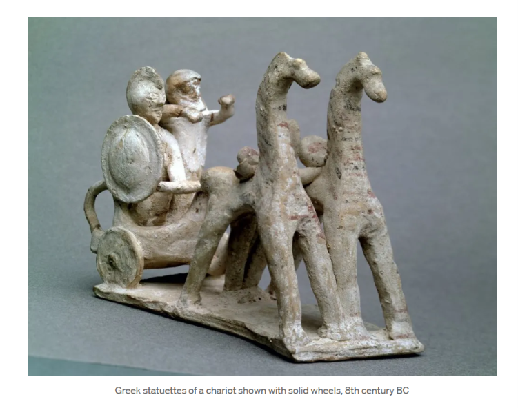 PurvBuddhaMaha's tweet photo. (1/N)
https://t.co/3SNBPjZVhC
BY @thehistoropill 
Busting a Myth! A vast amount of information—check it out.
The best part is that both spoked and solid wheels were used on chariots for both military and civilian purposes. https://t.co/wh9Z1zTT5i