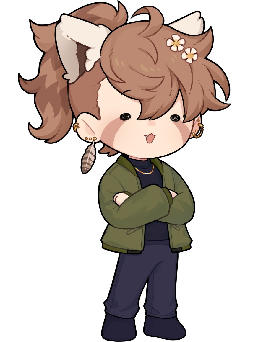 jukatxt's tweet photo. thank you for turning me into a doopid lil creachure @FeverKiosko!! 💛 https://t.co/YhCCHvbqob
