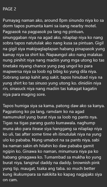 AlterOfan83223's tweet photo. Daddy pala ng Classmate nya yung Fantasy Daddy ni Bagets na Trans

Pages 1-3
Sender: Trans19

#ConfessionOfanAlter1036
#MarriedGuy https://t.co/xukDudbbFd