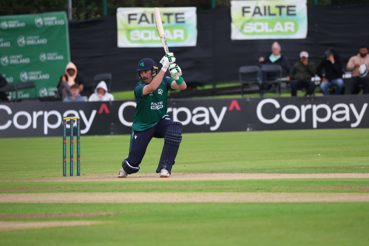 cricketireland's tweet photo. โโโโโโโMATCH UPDATEโโโโโโโ
After 10 overs, we are 57-1 chasing 300 to win off a maximum of 47 overs.
Follow the game...
โก๏ธ Scorecard: https://t.co/NomDuOWCje
โก๏ธ Livestream: https://t.co/h5iLmIipaP
#BackingGreen #FailteSolar โ๏ธ๐ https://t.co/YL0GeKgtt0