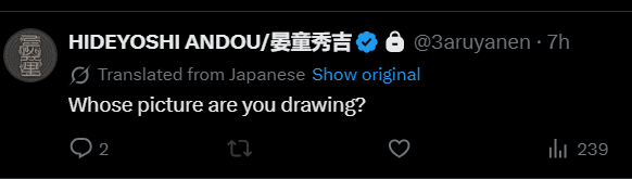 wisdomccat's tweet photo. getting so pissy over criticism that you start challenging people to "drawing showdowns" and lurking under fanartists posts is embarrassing. being involved with gachiakuta doesnt make you immune to criticism. grow up you fucking loser. https://t.co/1NJpZRbtMT
