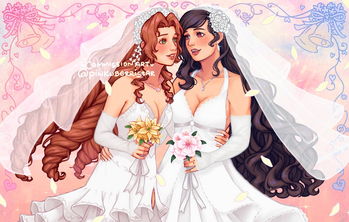 pinkuberristar's tweet photo. white gowns version 🤍 https://t.co/Fx6FgpU0iD