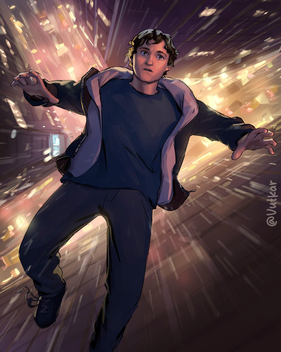 vutkarartist's tweet photo. I painted one of the most emotional moments in Spider‑Man: Brand New Day. The pain of loving someone who no longer remembers you…😢 #spidermanbrandnewday #spiderman https://t.co/Nq4PcOrT2w