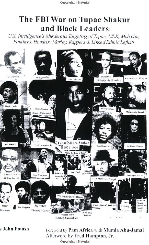 andrejgee's tweet photo. everyone should read this book. even if you “dont believe” it all, its food for thought 

The FBI War on Tupac Shakur and Black Leaders: U.S. Intelligence's Murderous Targeting of Tupac, MLK, Malcolm, Panthers, Hendrix, Marley, Rappers and Linked Ethnic Leftists https://t.co/1SSqZusszs