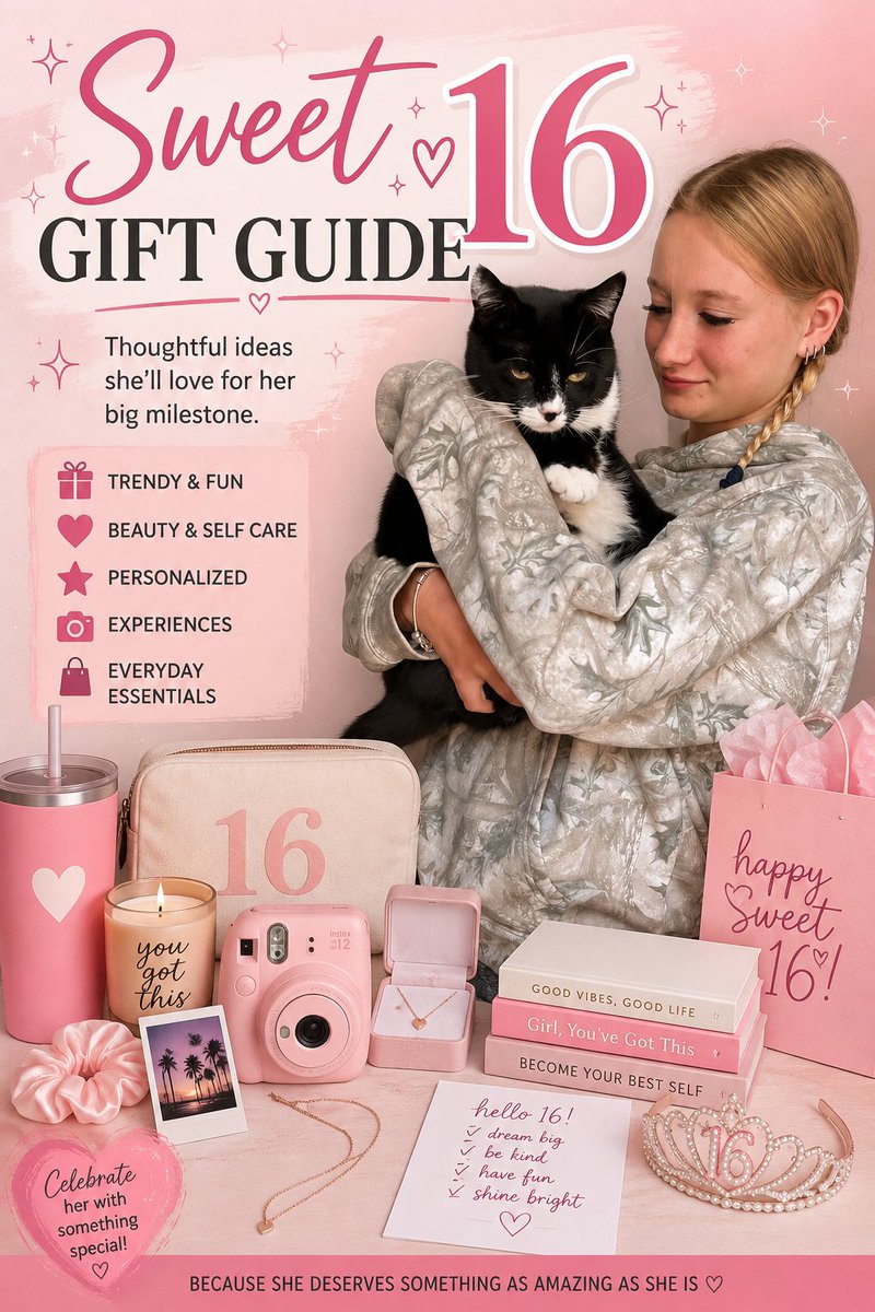 funkyfrugalmom's tweet photo. Sweet 16 Gift Guide: Celebrating Our Beautiful Bro... https://t.co/rRbiplfGyb #sweet16 #Giftsforher #giftguide https://t.co/xLBDaP0zxL