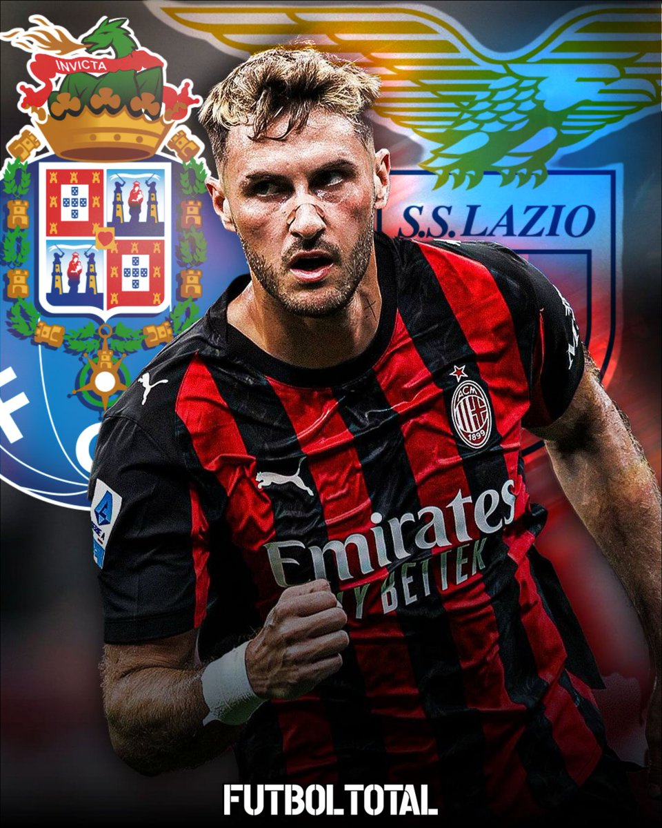 futboltotal's tweet photo. DOS CAMINOS 👀

Santi Giménez en la mira de la Lazio y Porto, reportan medios europeos. Milan busca venderlo.

🇵🇹 Los Dragones llevarían ventaja para ficharlo y su DT, Francesco Farioli, ya habló directo con él.

🇮🇹 Gennaro Gattuso lo quiere en Lazio. Es una de sus prioridades. https://t.co/KN4NKWOxcx