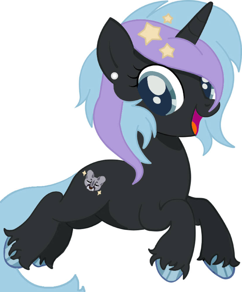 rainbowalicorns's tweet photo. @fairiefernoak if ur still drawing ponies here is my gal nightlight star :33 shes an earth pony! https://t.co/Trnc8Y2Ezf