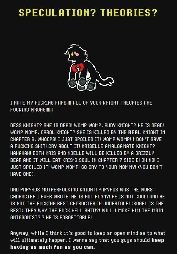 DINOSAURIAUTDR's tweet photo. Anyone know why Toby was so rude in the newsletter? The crashout seems a bit unnecessary. https://t.co/qr88BkDB7F