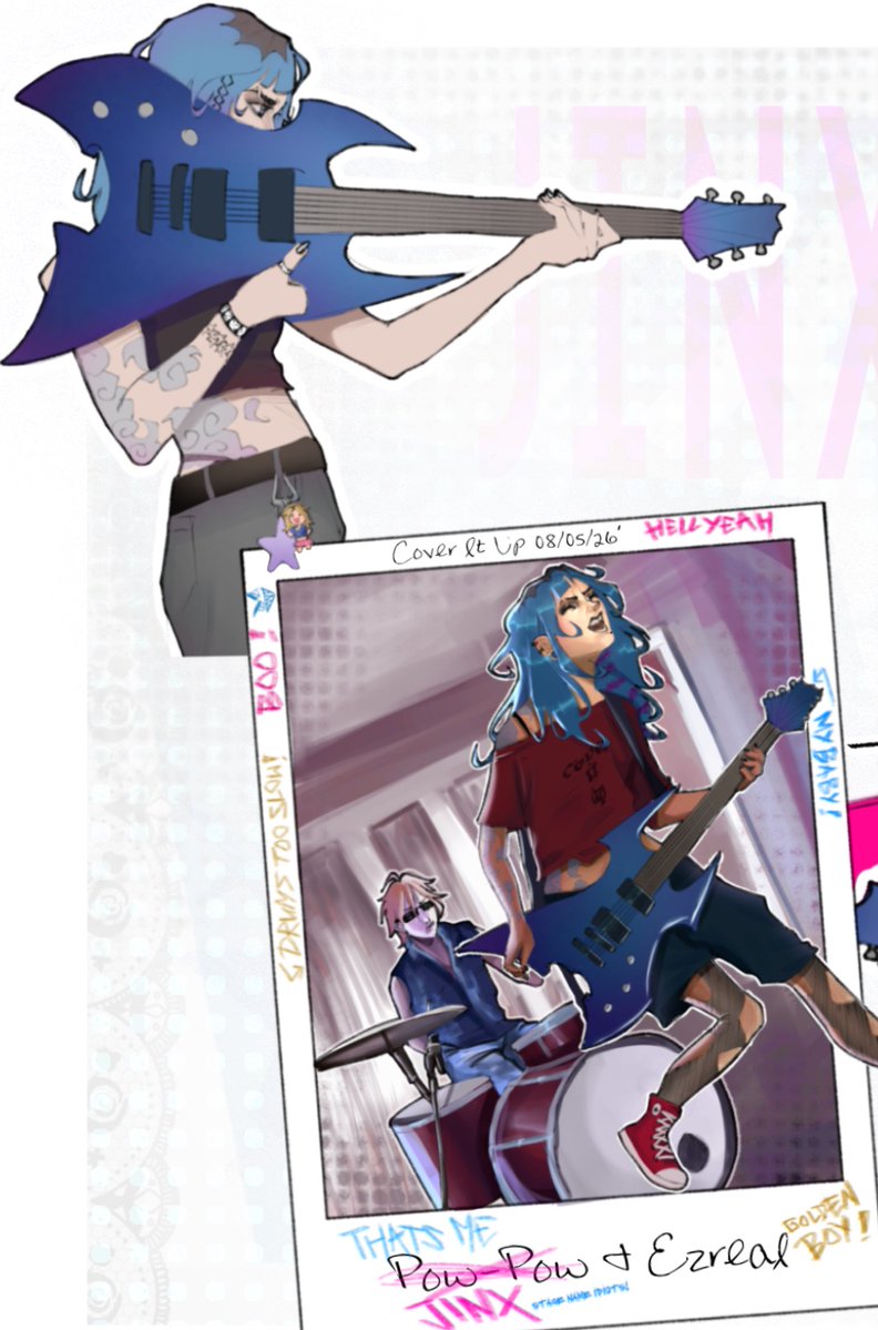 fxshbones_'s tweet photo. Separate panels!! I could only add 4 picture so I put two drawings in one picture!

#jinx #arcane #jinxarcane #bandau #arcaneband #lightcannon #platonictimebomb #timebomb #ekko #lux #ezreal #luxxjinx #jinxxlux https://t.co/IXVc4lPOrC