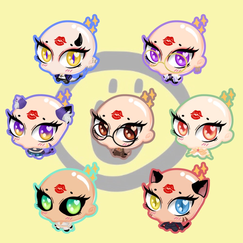 Lumi_Skullgurl's tweet photo. when you're so tired of drawing your oshis' hair that you just make them bald

#OshiCon2026 #Oshi2Ü https://t.co/WVwpVJqa8Y