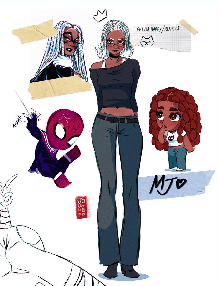 Joughbro's tweet photo. Black Cat / Felicia Hardy 🕸️ https://t.co/uIXwnEQeaE