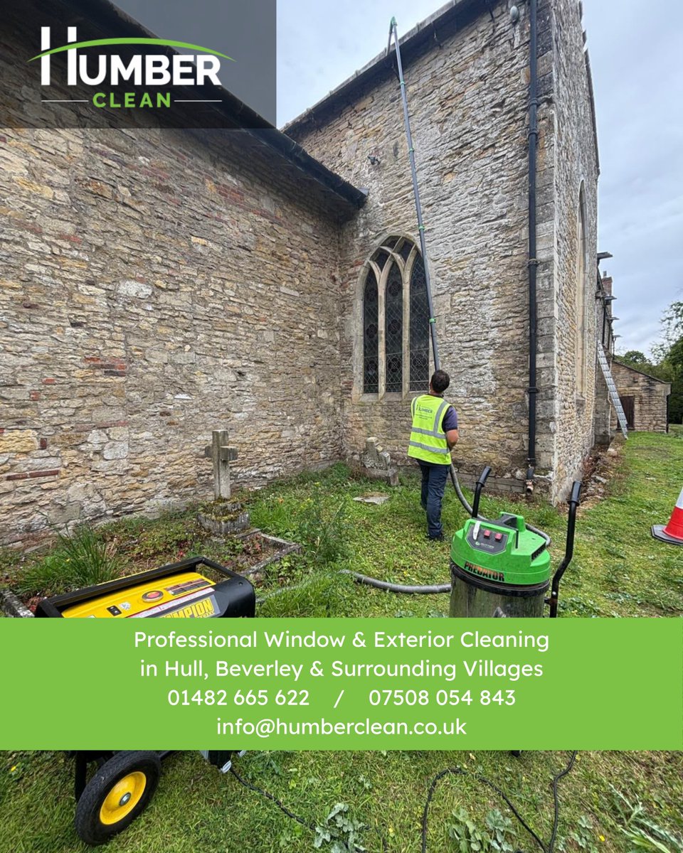 humberclean's tweet photo. A slightly different setting for the Humber Clean team recently, as we carried out a gutter clearance at a local church. ⛪️

Keeping gutters clear helps to prevent blockages, overflowing water and potential damage to the building.

🌐 https://t.co/X0Q4yl8BpZ https://t.co/V5iKI6OHIz
