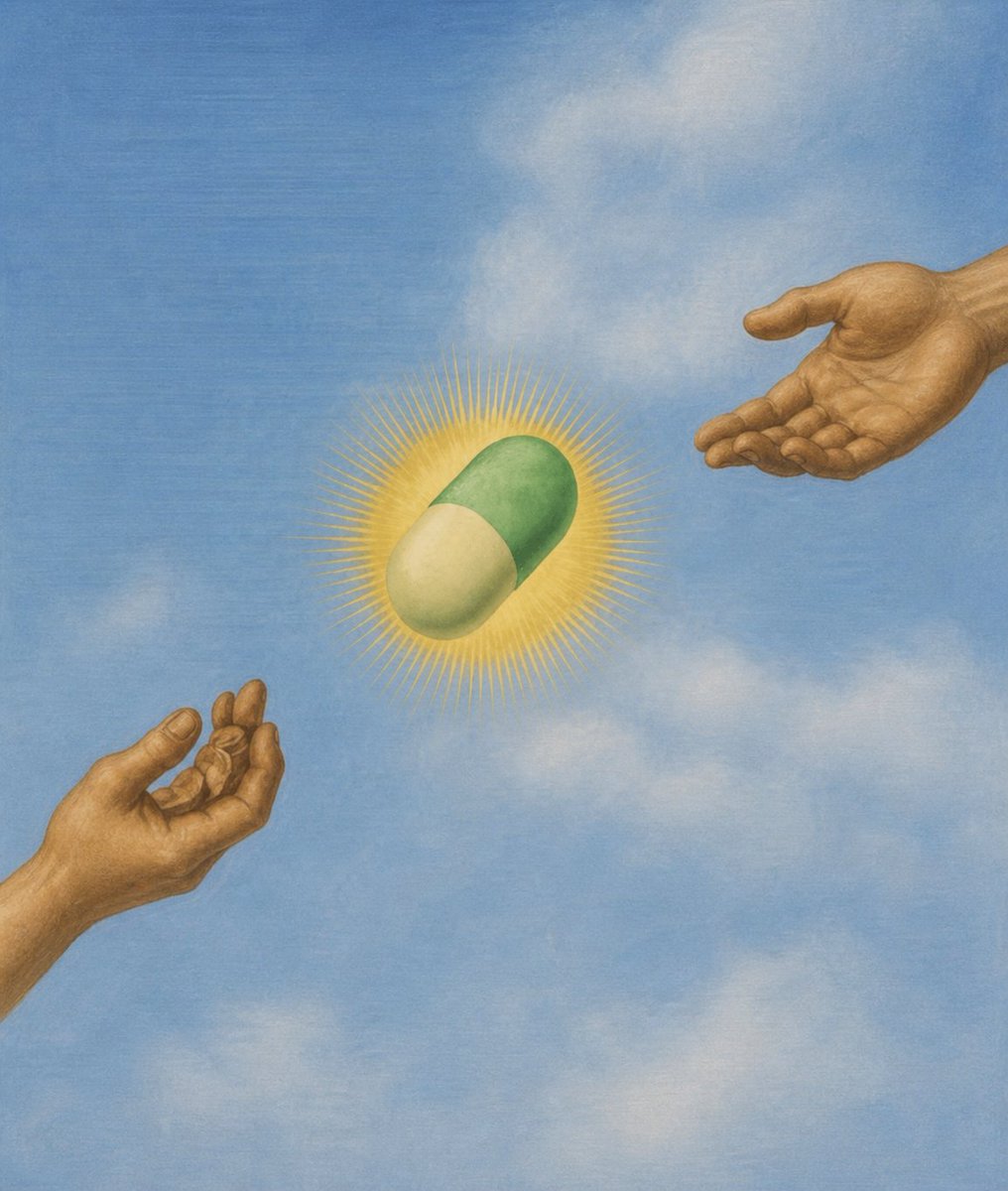 The Pill Will Save Your Life logo