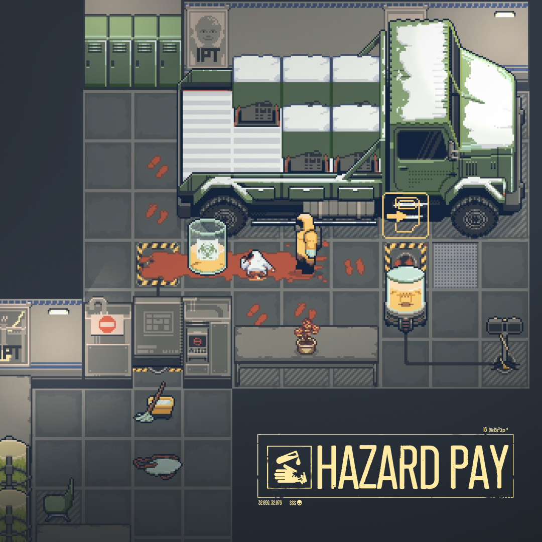 NumskullGames's tweet photo. MANAGEMENT MEMO:

We've noticed the workplace becoming untidy recently. Please clean up after yourselves. 

This includes:
-Coffee spills
-Stationary clutter
-The remains of former employees

Thank you. #HazardPay #Steam #NintendoSwitch #PS5 #IndieGame #PuzzleGame https://t.co/a4t8NhsYEh