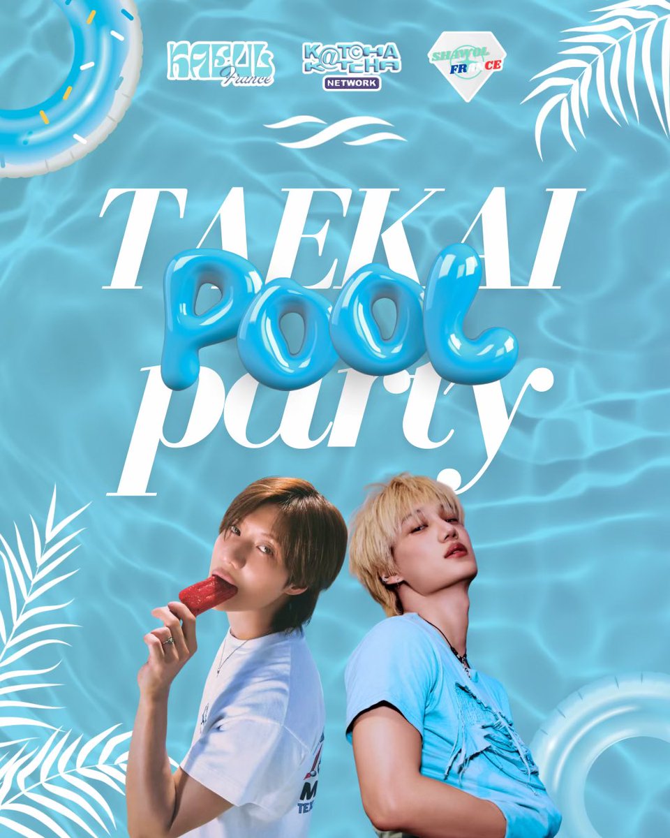 Shawol_France's tweet photo. 💙 TAEKAI POOL PARTY 💙

@Shawol_France et @KaeulFrance vous donnent rendez-vous chez Katcha Katcha Network (@KatchaNet) pour un événement spécial dédié à Kai & Taemin !

📅 22 & 23 août 2026
🕚 11h – 18h
📍 110 rue Caulaincourt, 75018 Paris

Venez célébrer l’été avec nous dans une ambiance 100 % TAEKAI ! 🌊✨

Au programme :
📺 Watch Party
🎮 Quiz et jeux
🎁 goodies fanmade
🍹Menu spécial inspiré de Kai & Taemin

Que vous soyez Shawol, EXO-L ou simplement curieux, on vous attend nombreux pour partager un moment convivial entre fans. 🫶

N’hésitez pas à inviter vos amis et à partager le post ! À très vite pour cette Pool Party ! 🩵

#Taemin #Kai #SHINee #EXO #fancafe