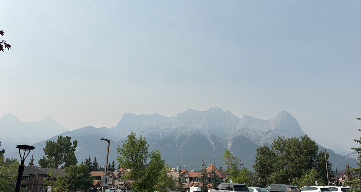 StanWil44579968's tweet photo. 08/07/26: The temperature 🤒 was fresh this morning at 8 C. The air was not. Wildfire smoke made the air unpleasant. #canmore #ShareYourWeather @weathernetwork Hopefully there will be rain in southern BC and the Pacific Northwest soon! https://t.co/wHAbF3m6Nd