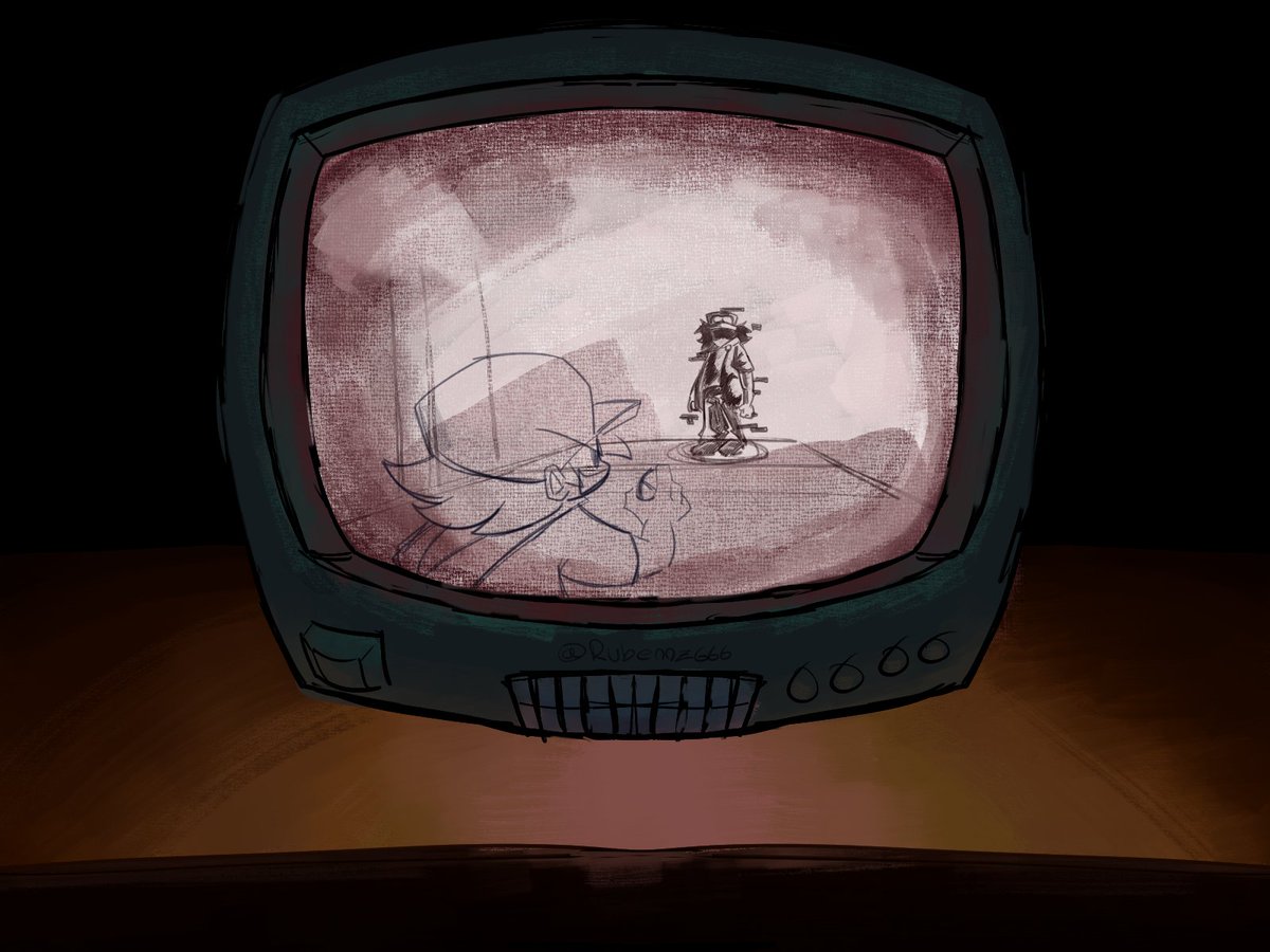 rubennz666's tweet photo. i LOVED this concept so much that i did "redraw" on my style, literally I never thought about this, it's a really clever concept omg #HypnosLullabyReboot #glitchyred

(obviously credits to @/ShinyZango for the concept, IT ISN'T MINE) https://t.co/a734kmKjQJ