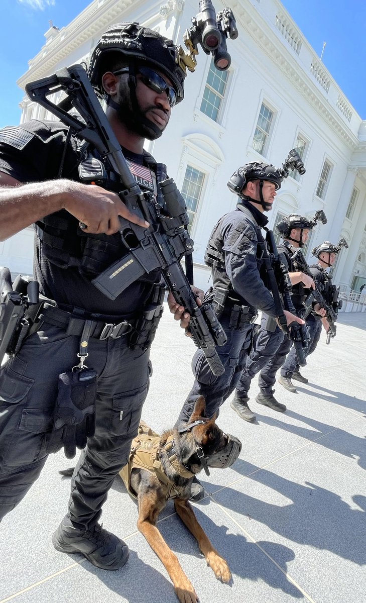Skell_Chr's tweet photo. Knight's Armament SR-16 CQB Mod 2.1 seen in use by the US Secret Service Emergency Response Team 🇺🇸 https://t.co/P2WZhvMcQE