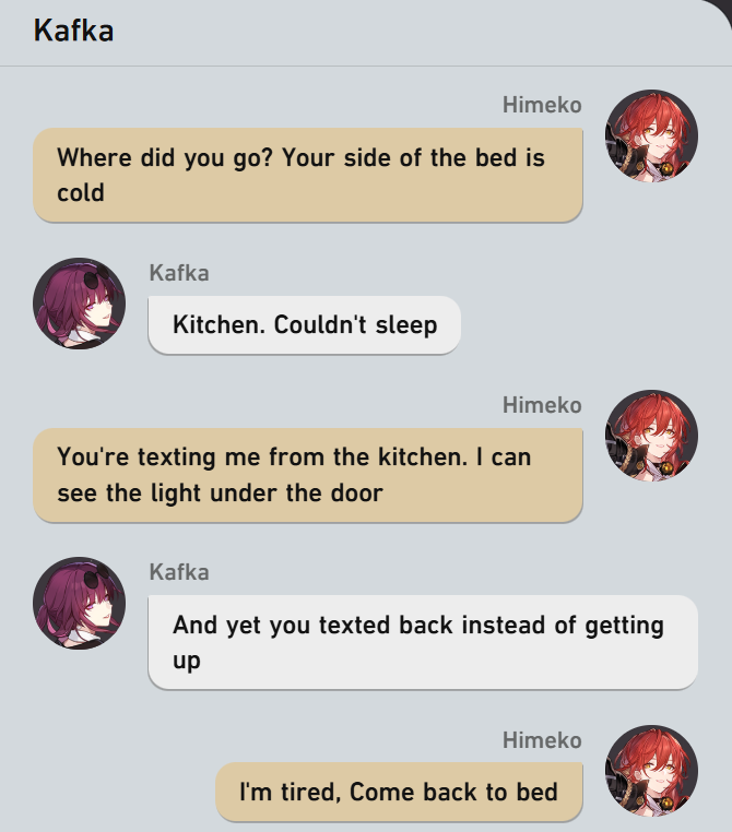 himekoluv's tweet photo. their little married life #kafhime 

1/2 https://t.co/TUzK2gL0ct
